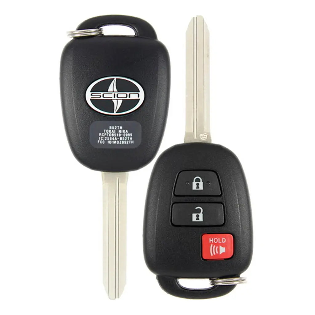 2013-2016 (OEM Refurb) Remote Head Key for Scion tC / IQ | PN: 89070-52G30 / MOZB52TH 2013-2016 (OEM Refurb) Remote Head Key for Scion tC / IQ | PN: 89070-52G30 / MOZB52TH